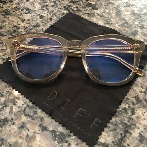 Diff eyewear blue light glasses